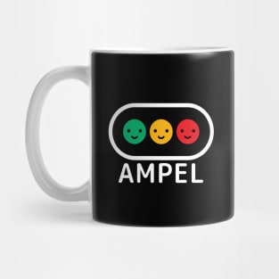 Traffic Light in German Mug